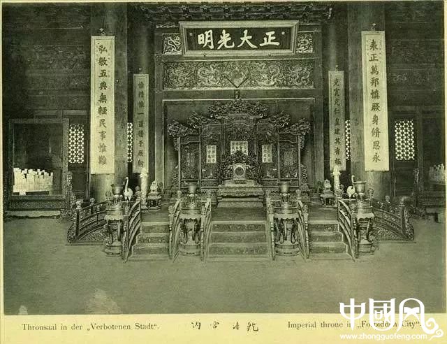 領越百年前的故宮風采，中國古建筑美哉！