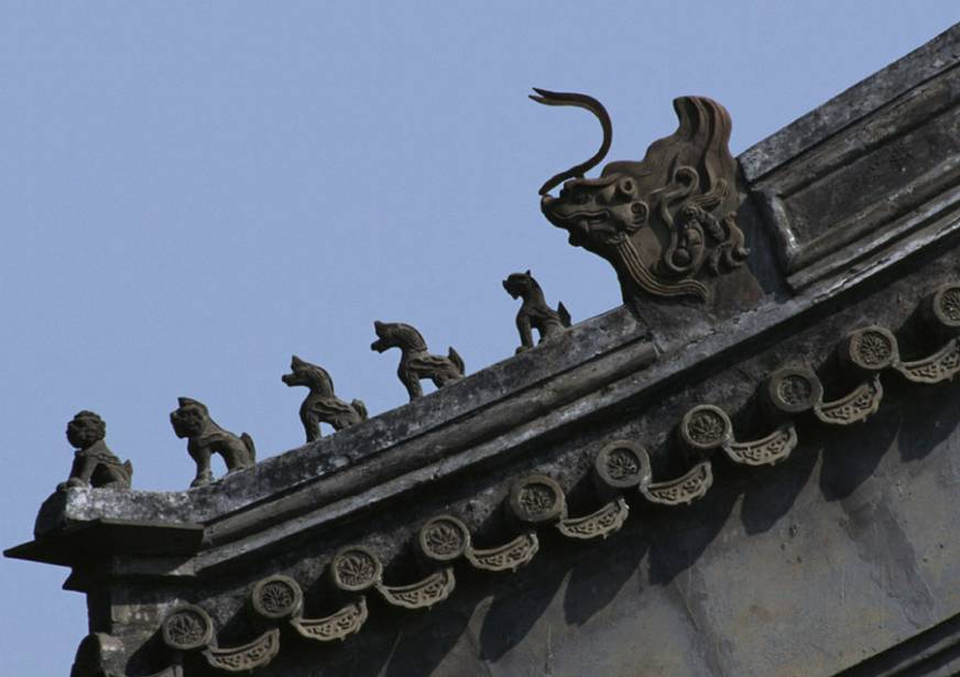 中國古建筑中的雕刻藝術，精美絕倫