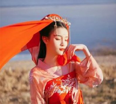 婉娘齊胸襦裙，清新淡雅漢服圖片