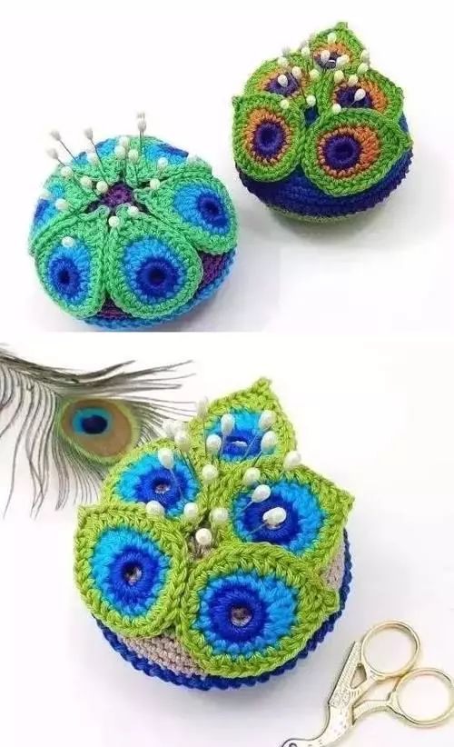 孔雀羽毛編織作品，驚艷眾人！