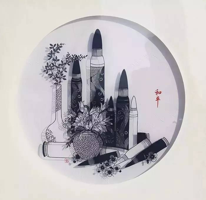 剪紙藝術(shù)作品：一次鏤空一根線條的信仰！