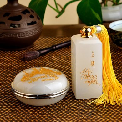 金絲入扣，細(xì)膩晶瑩的文房印璽（一）