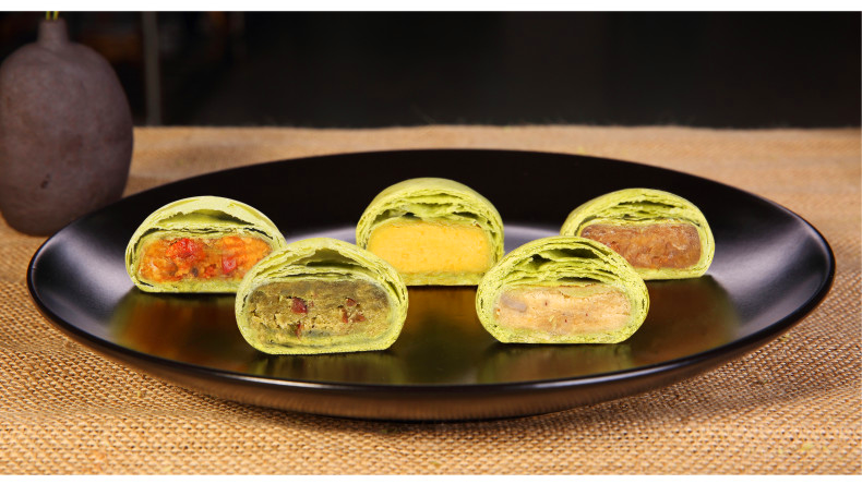 杭州特產(chǎn)美食糕點，特色手工傳統(tǒng)點心抹茶酥