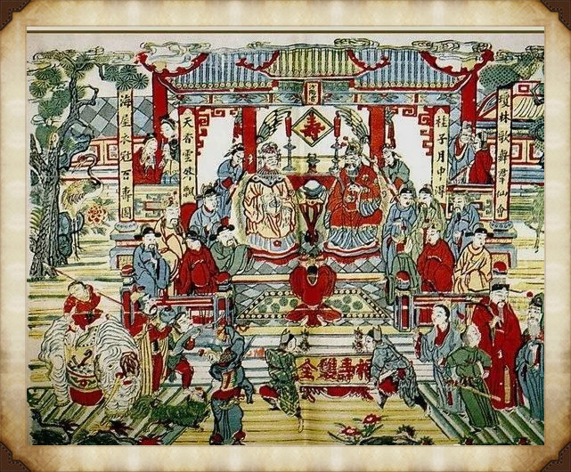 57張木板年畫圖集，帶你回味中國(guó)風(fēng)