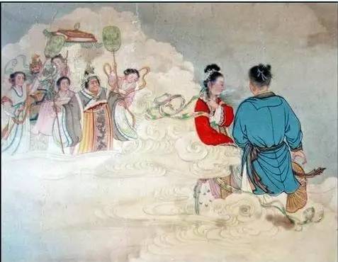 七夕賞最美《牛郎織女》連環(huán)畫，墨浪作品