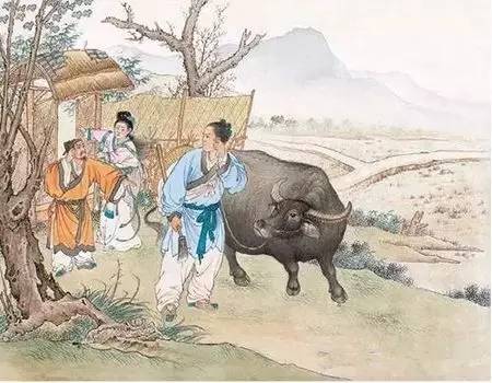 七夕賞最美《牛郎織女》連環(huán)畫，墨浪作品