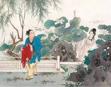 七夕賞最美《牛郎織女》連環(huán)畫，墨浪作品