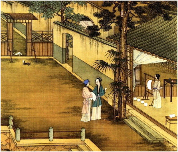 中國24節(jié)氣古畫圖，超美國畫插畫欣賞