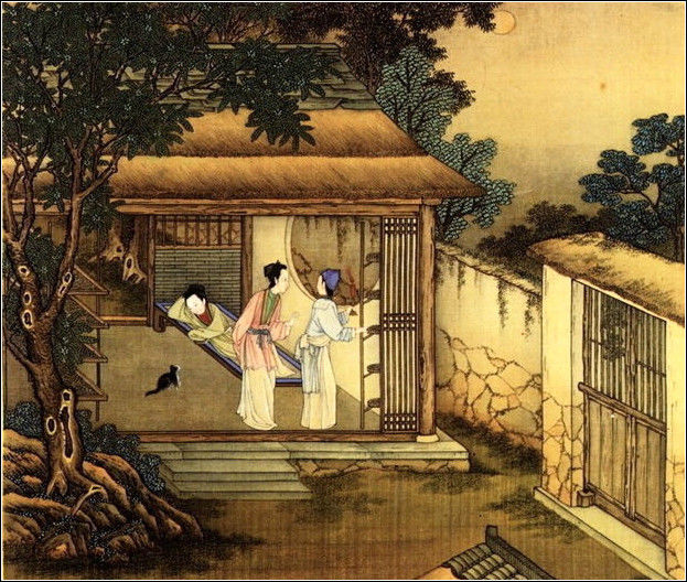 中國24節(jié)氣古畫圖，超美國畫插畫欣賞