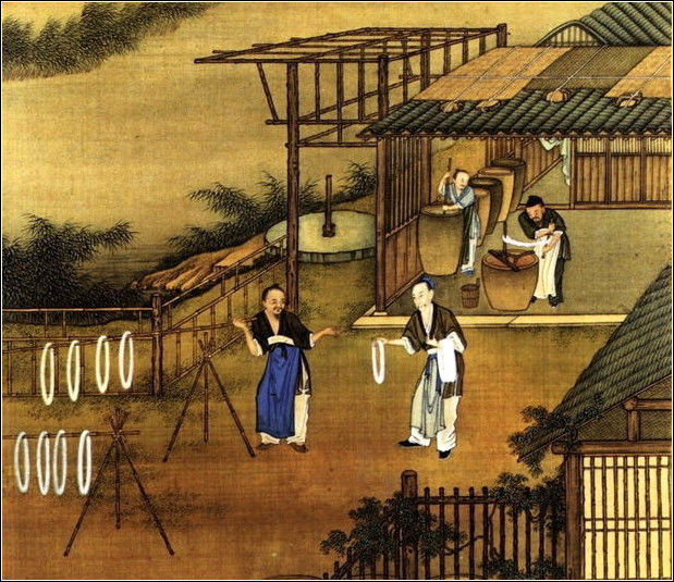 中國24節(jié)氣古畫圖，超美國畫插畫欣賞