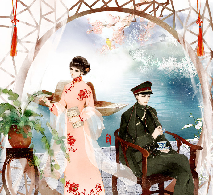 高清古風情侶圖集(52張)，超恩愛甜蜜的古風圖片