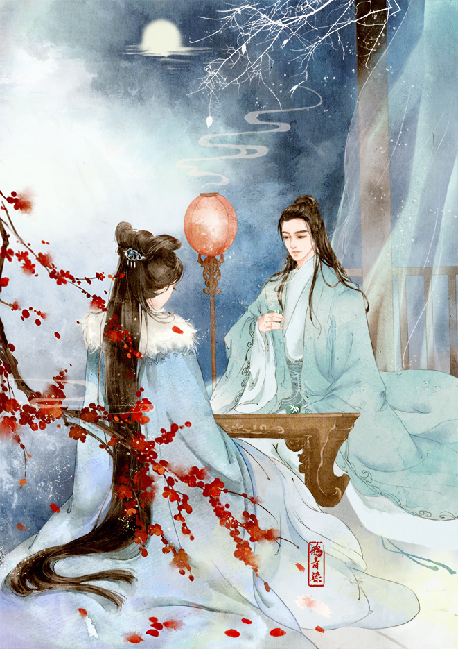 高清古風情侶圖集(52張)，超恩愛甜蜜的古風圖片