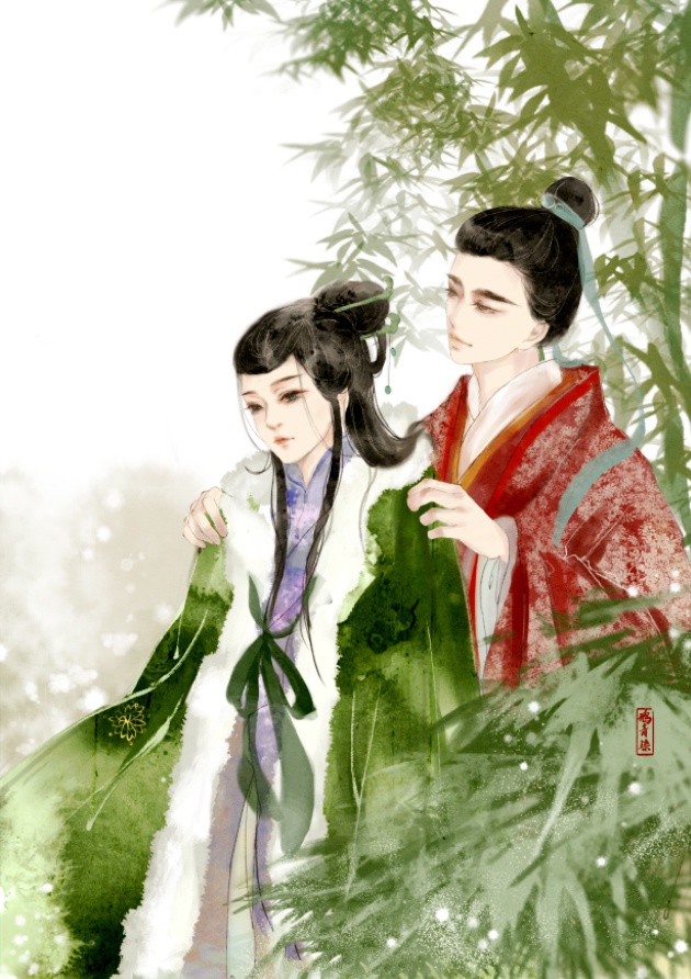 高清古風情侶圖集(52張)，超恩愛甜蜜的古風圖片