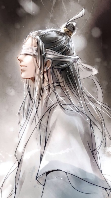 蒙眼古風(fēng)美男子手機(jī)壁紙圖集，超帥的古風(fēng)圖片