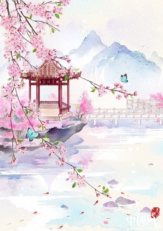 超唯美水墨古風(fēng)圖片，適合夏天的古風(fēng)壁紙圖集