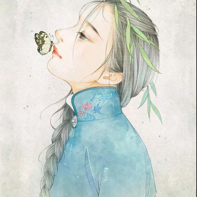 古風女子頭像，一顰一笑盡動人