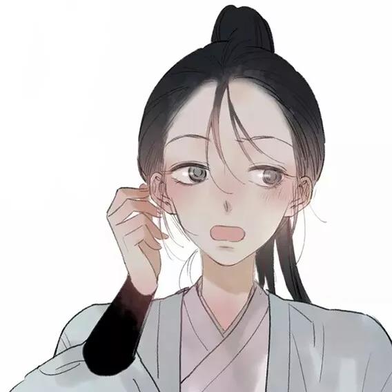卡通情侶古風(fēng)頭像，萌化動(dòng)人心！