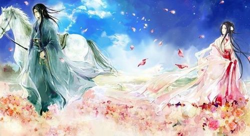 唯美古風圖片：若相依，莫別離