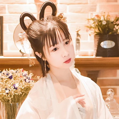 清新可愛小女孩女生頭像，唯美古風(fēng)真人頭像