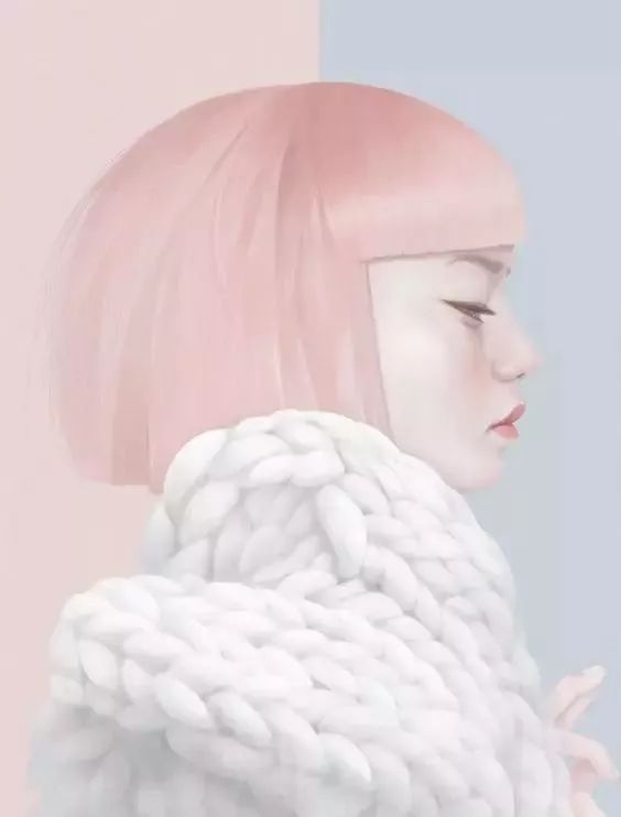 風(fēng)格獨(dú)特的插畫(huà)圖片，時(shí)尚清新色調(diào)手繪插畫(huà)