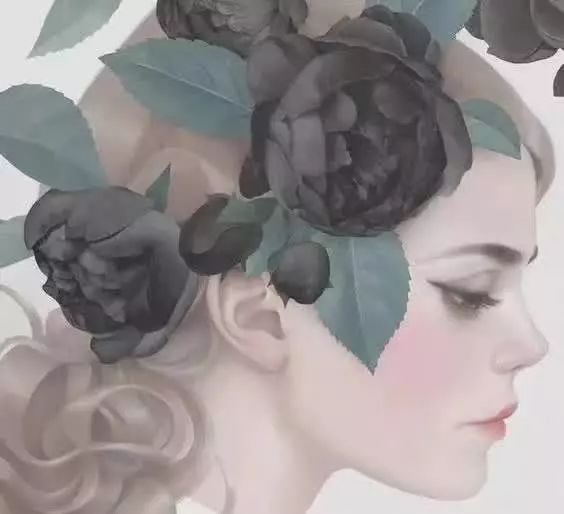 風格獨特的插畫圖片，時尚清新色調手繪插畫