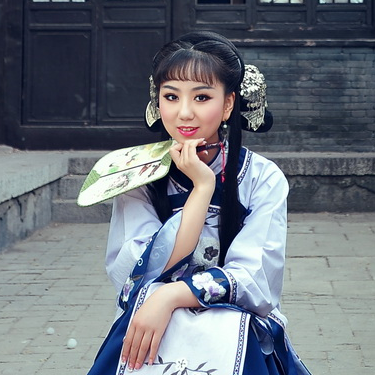 古典雅韻的女生頭像，唯美古風(fēng)真人頭像