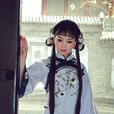 古典雅韻的女生頭像，唯美古風(fēng)真人頭像