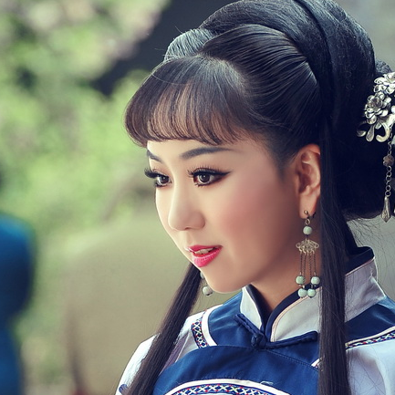 古典雅韻的女生頭像，唯美古風(fēng)真人頭像