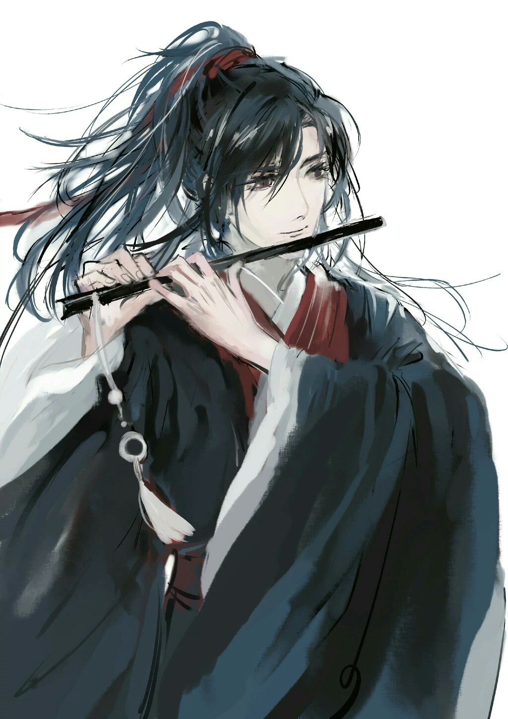 古風(fēng)唯美插畫，抽象細(xì)膩的手繪插畫
