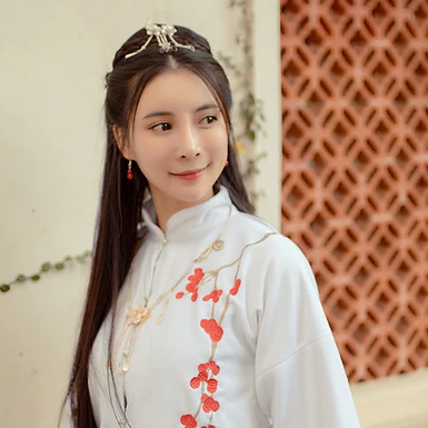 漢服清新女生頭像，唯美古風(fēng)真人頭像