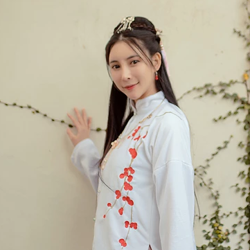 漢服清新女生頭像，唯美古風(fēng)真人頭像