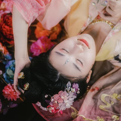 花樣年華女子頭像，唯美古風真人頭像