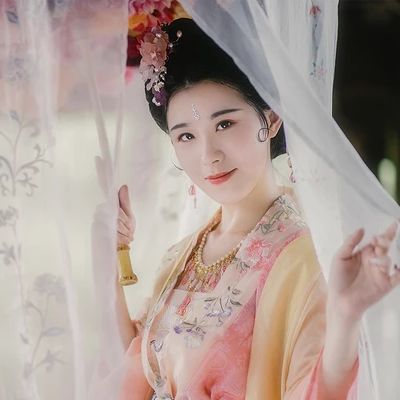 花樣年華女子頭像，唯美古風真人頭像
