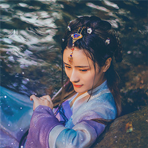 星輝光影漢服古風(fēng)女子頭像，妖媚女生頭像