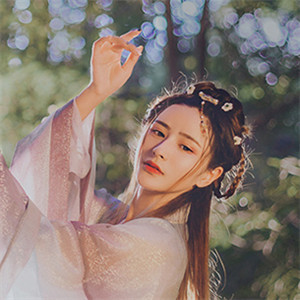 星輝光影漢服古風(fēng)女子頭像，妖媚女生頭像