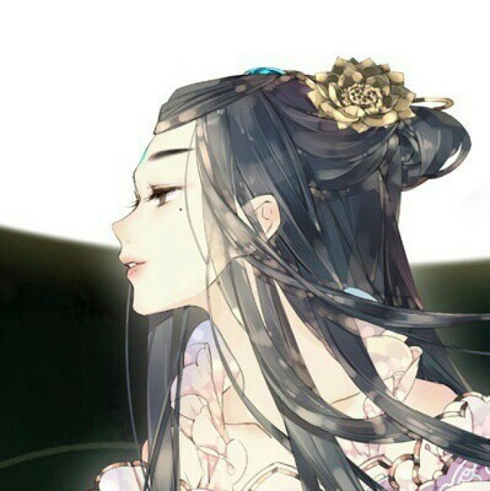 動(dòng)漫古風(fēng)女子閨蜜頭像，好姐妹qq頭像
