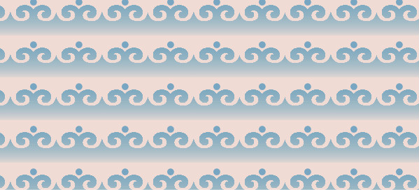 中國(guó)傳統(tǒng)唐代服飾纏枝花紋圖案，矢量素材