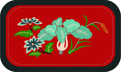 中國傳統(tǒng)刺繡圖案植物系列二，矢量素材