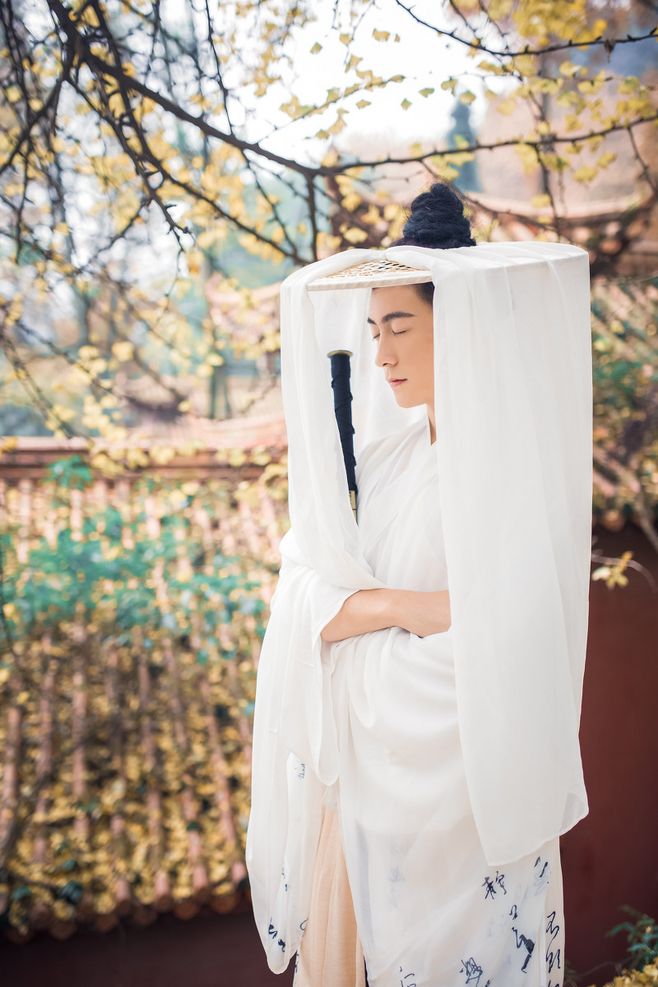 古風(fēng)漢服攝影：面若冠玉，劍眉星目