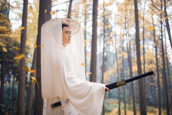 古風(fēng)漢服攝影：面若冠玉，劍眉星目