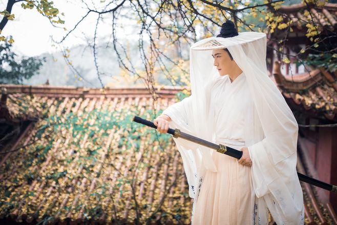 古風(fēng)漢服攝影：面若冠玉，劍眉星目