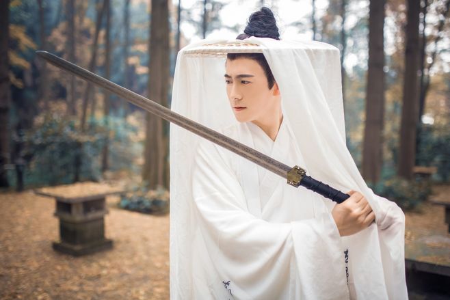 古風(fēng)漢服攝影：面若冠玉，劍眉星目